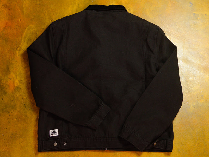Overdyed Canvas Jacket - Black