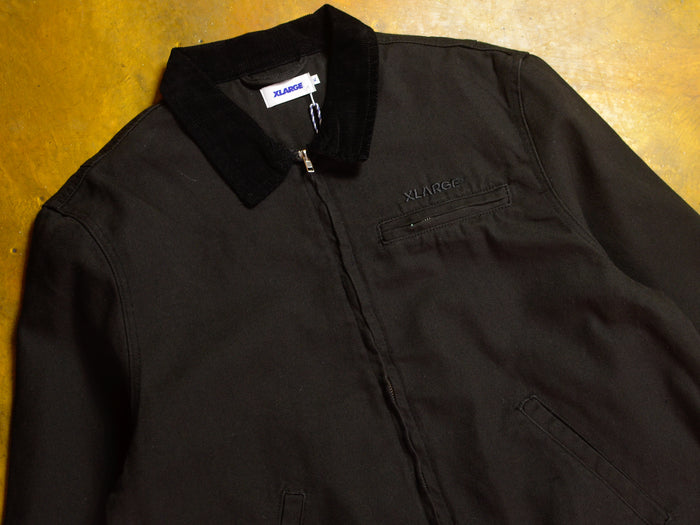 Overdyed Canvas Jacket - Black