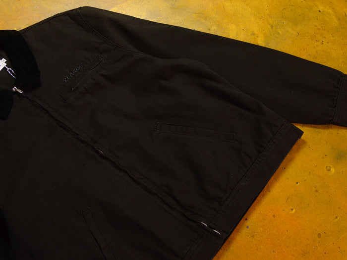 Overdyed Canvas Jacket - Black