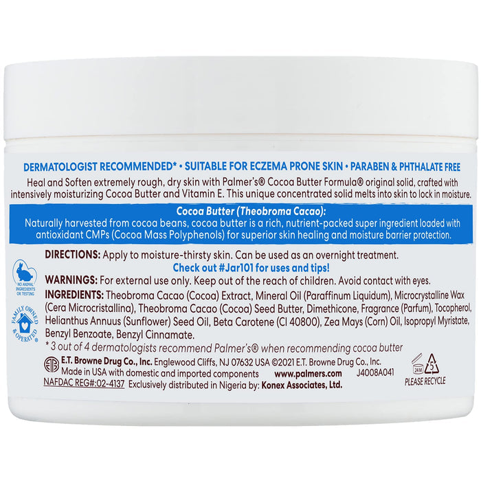 Palmer's Cocoa Butter Formula Cream with Vitamin E, 3.5 oz Jar
