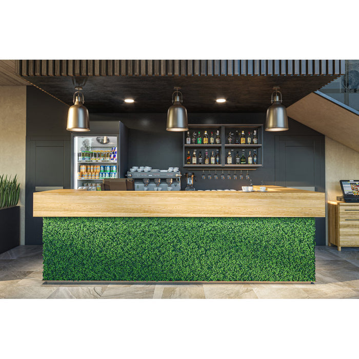 Panneau de gazon artificiel vert 20x20 (12 feuilles)