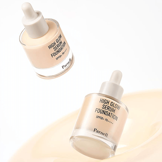 [Parnell] High Glow Serum Foundation (2 Colors) SPF 50+ PA++++ 30ml - Ballagrio