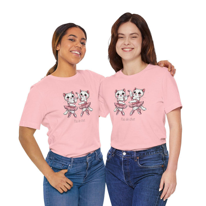 🐈‍⬛ Pas de Chat 🩰 Unisex Jersey Tee ✨ - Whippie's