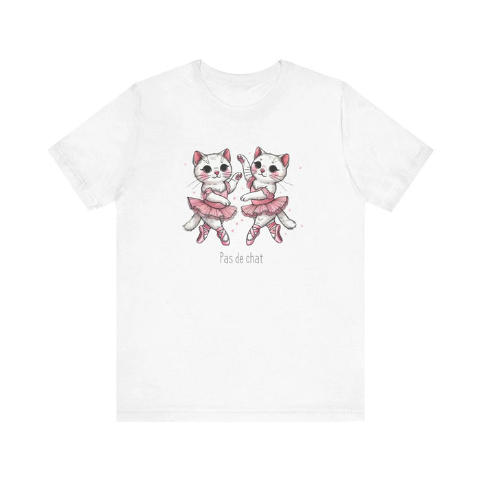🐈‍⬛ Pas de Chat 🩰 Unisex Jersey Tee ✨ - Whippie's