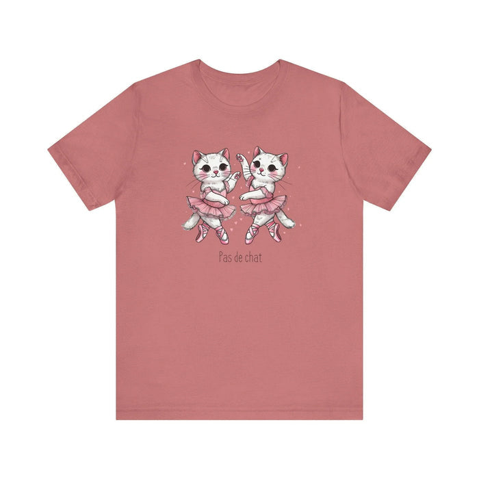 🐈‍⬛ Pas de Chat 🩰 Unisex Jersey Tee ✨ - Whippie's