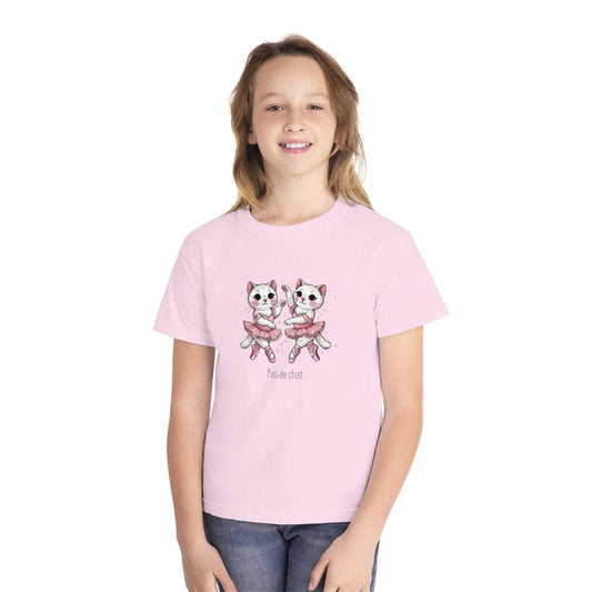 🐈‍⬛ Pas de Chat 🩰 Youth Midweight Tee ✨ - Whippie's