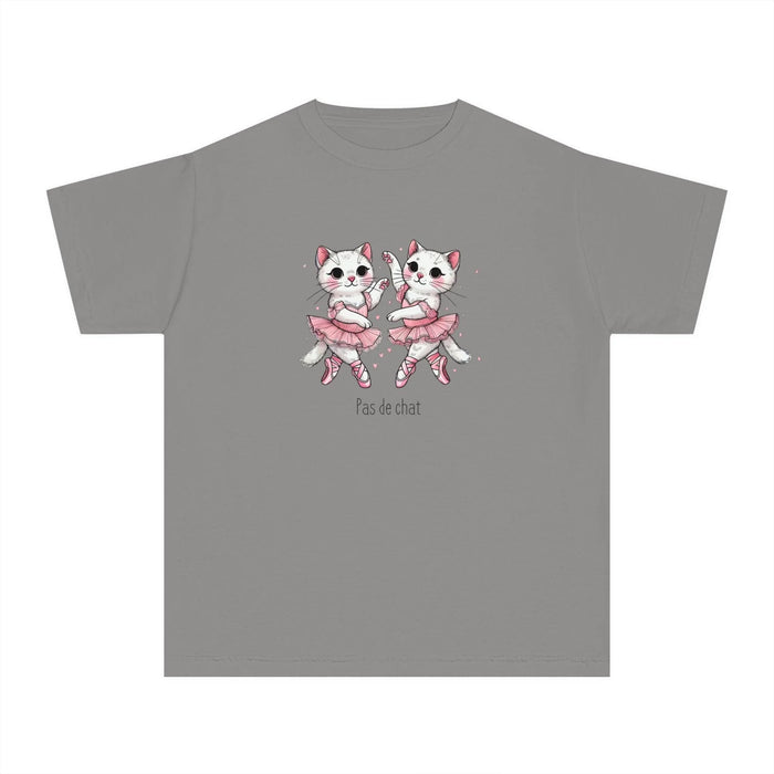 🐈‍⬛ Pas de Chat 🩰 Youth Midweight Tee ✨ - Whippie's