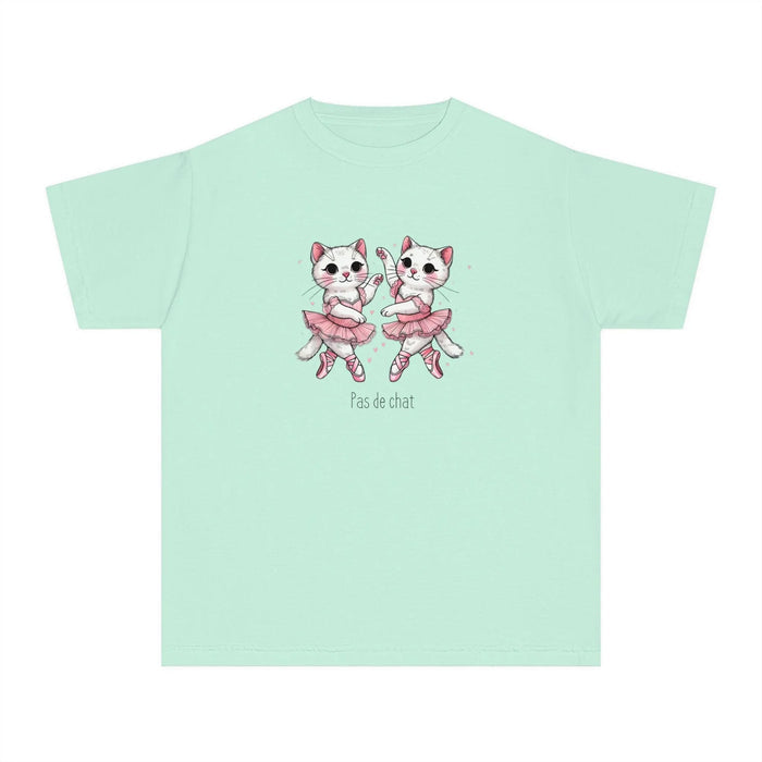 🐈‍⬛ Pas de Chat 🩰 Youth Midweight Tee ✨ - Whippie's