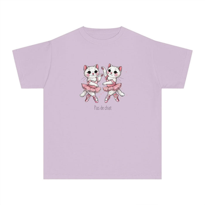 🐈‍⬛ Pas de Chat 🩰 Youth Midweight Tee ✨ - Whippie's