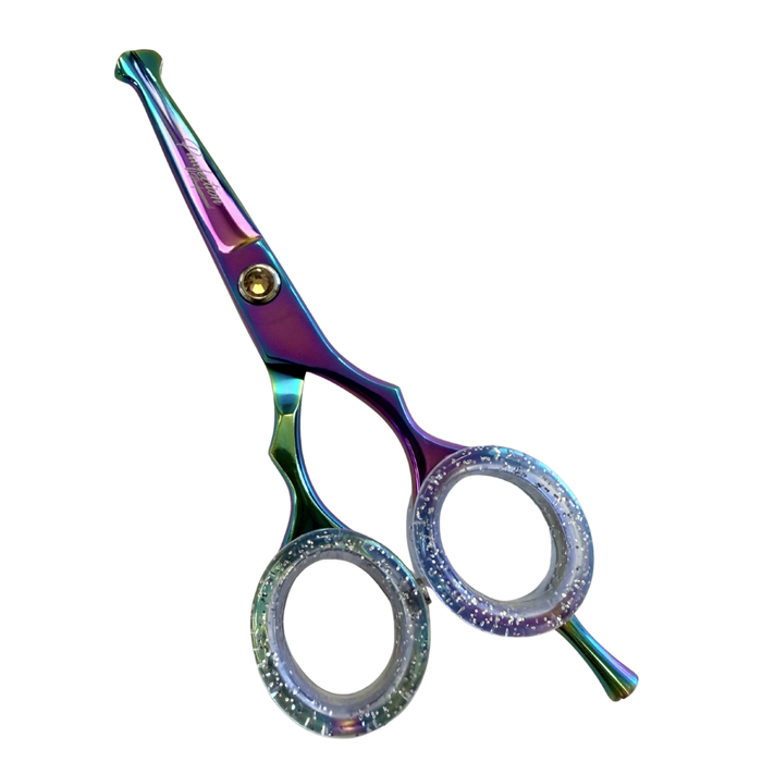 Pawfection Professional 5" Multicolor with Yellow Gem Shears