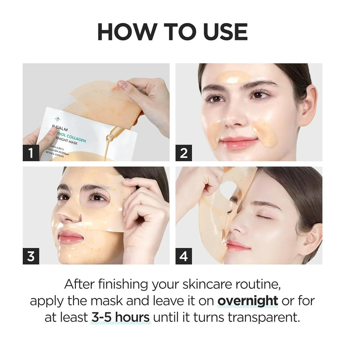 [P.CALM] Retinol Collagen Overnight Mask 36g*4EA - Ballagrio