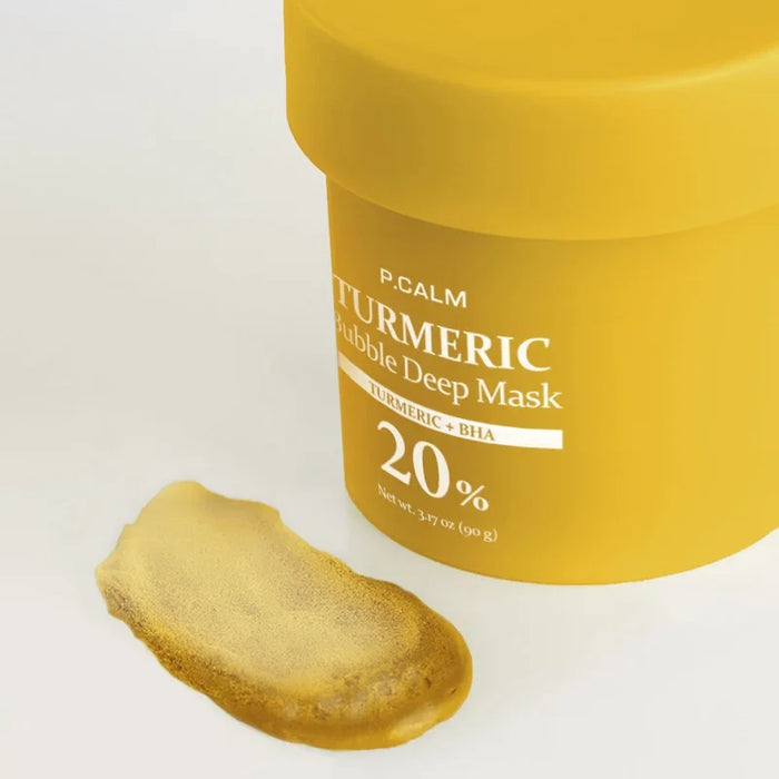 [P.CALM] Turmeric Bubble Deep Mask 90g - Ballagrio