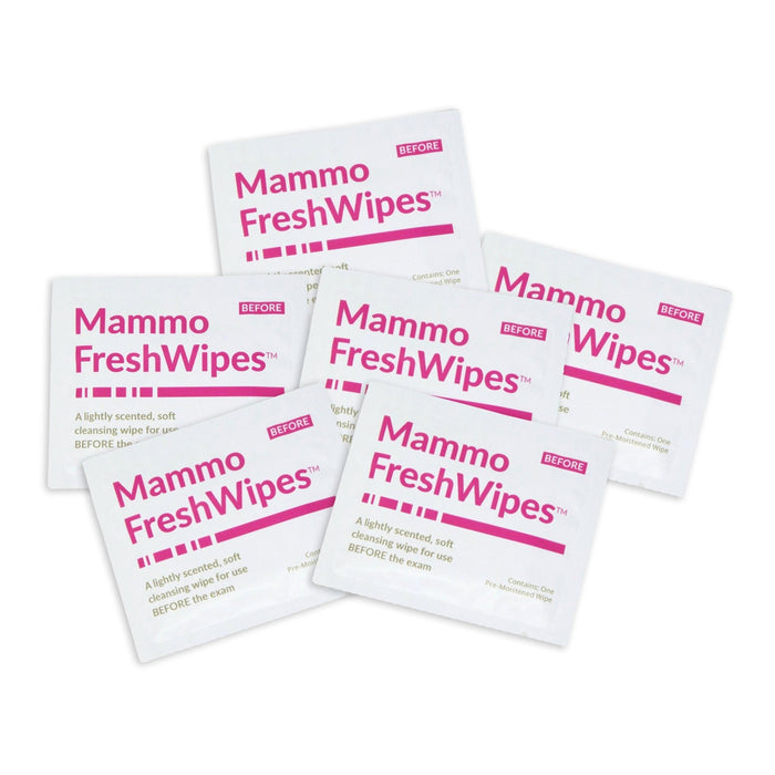 PDC Freshwipes Mammo Fresh Wipes Mammography Cleansing Towelette, Scented - MAMWIPE-Box - LL Medico