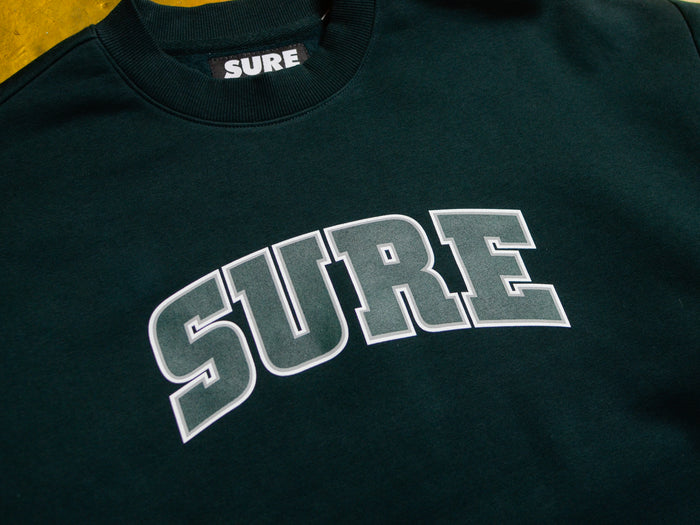 Pea Ess See Bold Heavy Crew - Pine Green / Pine Green