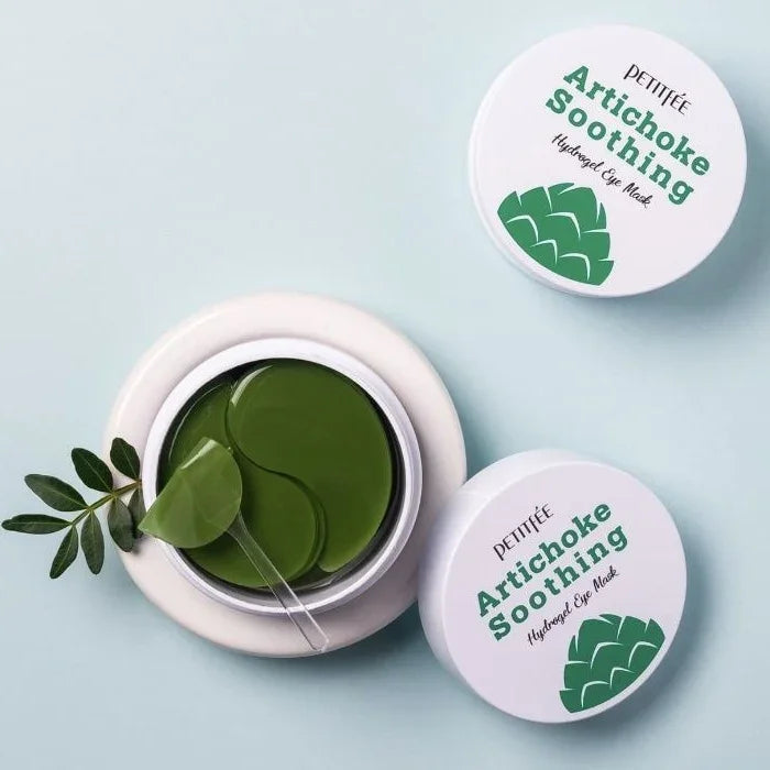 [PETITFEE] Artichoke Soothing Hydrogel Eye Mask 60EA - Ballagrio