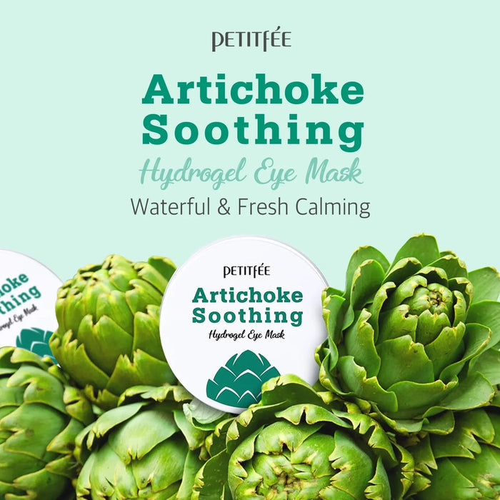 [PETITFEE] Artichoke Soothing Hydrogel Eye Mask 60EA - Ballagrio