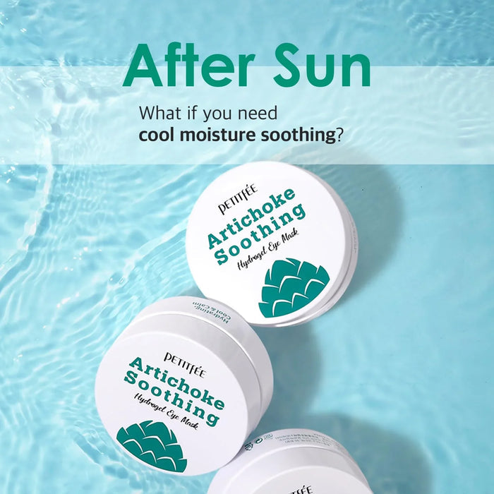 [PETITFEE] Artichoke Soothing Hydrogel Eye Mask 60EA - Ballagrio