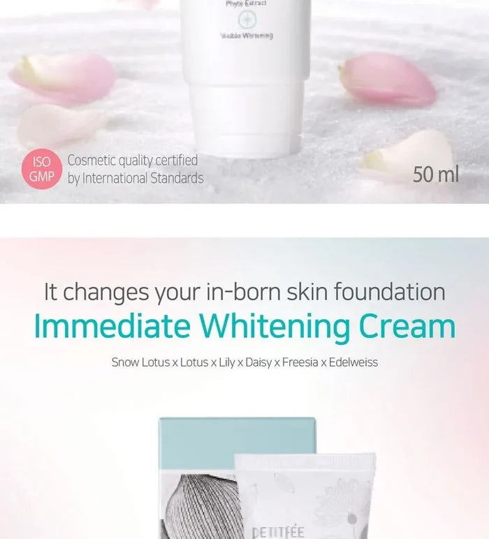 Petitfee Snow Lotus White Tone Up Cream 50Ml