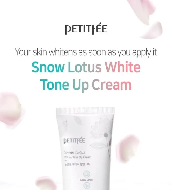 Petitfee Snow Lotus White Tone Up Cream 50Ml