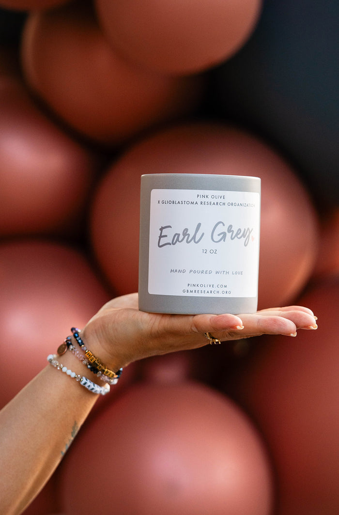 Pink Olive x GBMRO Earl Grey Candle