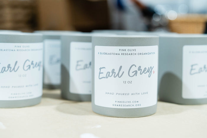 Pink Olive x GBMRO Earl Grey Candle