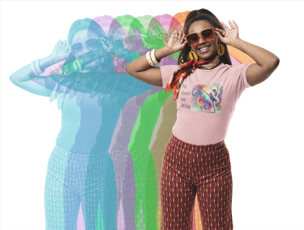Plié Chassé Jeté All Day | Women's Tee
