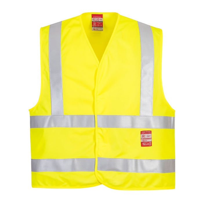 Portwest FR75 Flame Resistant Hi-Vis Vest - Ironworkergear