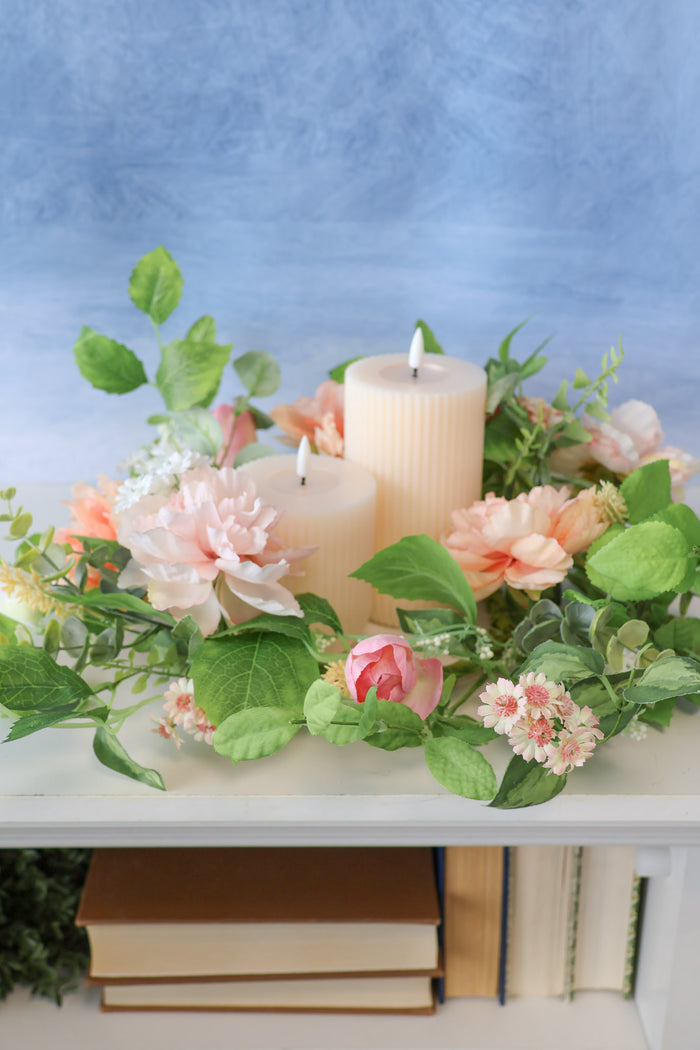 Posh Peony Candle Ring