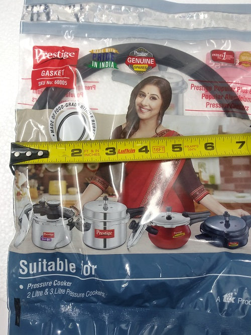 Prestige Mini Sealing Ring Gasket for Popular & Popular Plus Svachh Aluminum 2 & 3-Liter Pressure Cookers