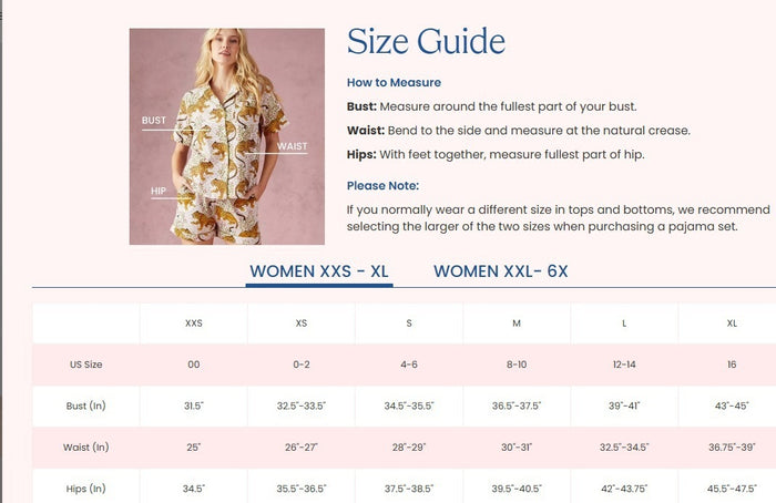 A woman with long blonde hair stands against a plain white wall, looking slightly to the side and smiling softly, wearing the PRINTFRESH - GREEN THUMB BACK TO BED PAJAMA SHORT SET by PRINTFRESH—a colorful floral sleepwear set inspired by vintage styles.