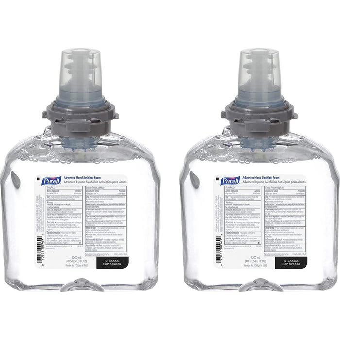 Purell Advanced Hand Sanitizer Foam, Dye-Free, 1200 mL
