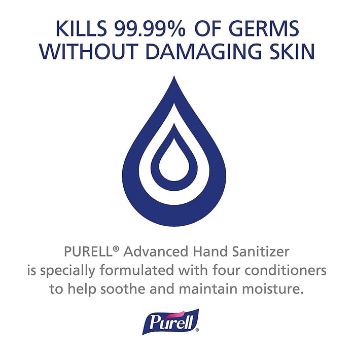 Purell Advanced Hand Sanitizer Foam, Dye-Free, 1200 mL