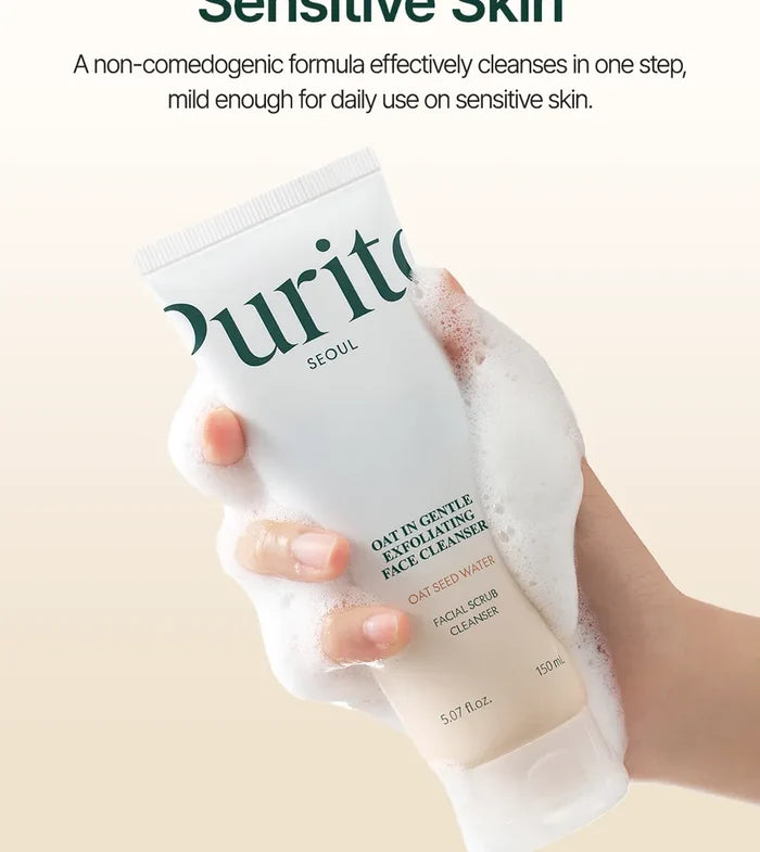 Purito Seoul Oat In Gentle Exfoliating Face Cleanser 150Ml