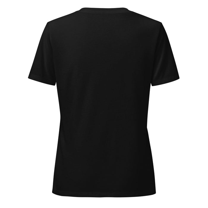 Purr-fectly Spooky - Cute Girl with Cat Ears V-neck Tee - Whippie's