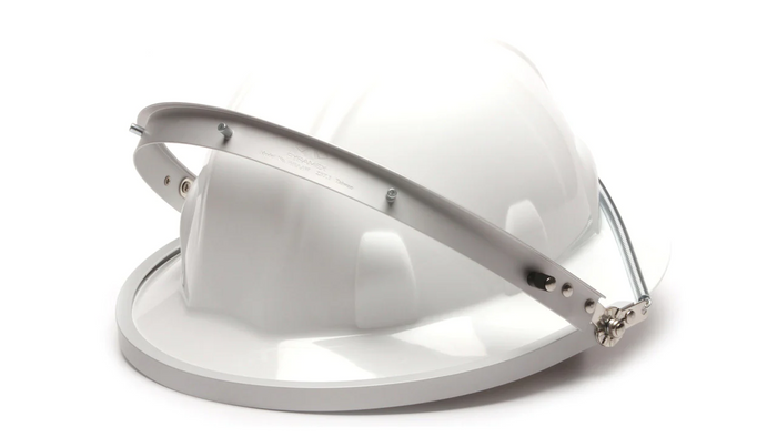 Pyramex Aluminum Full Brim Hard Hat Adapter #HHAAW - Ironworkergear