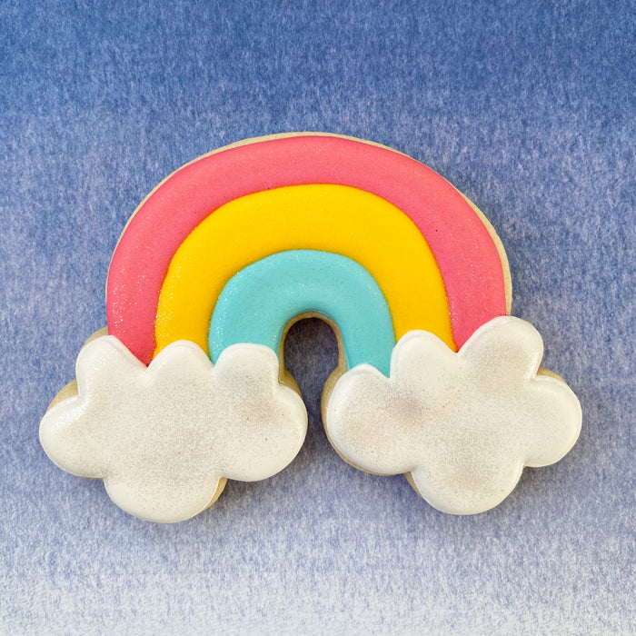 Rainbow and Clouds Cookie Cutter
