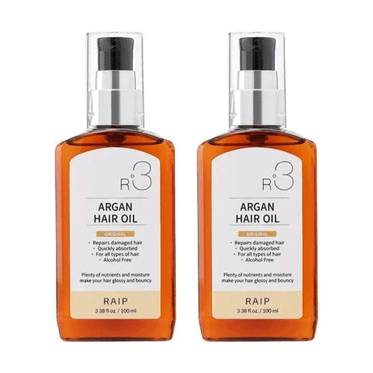 [RAIP] R3 Argan Oil Hair Essence Original (1+1) 100ml*2EA - Ballagrio