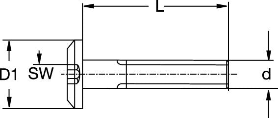 Rampa KF bolt M8 X 45mm