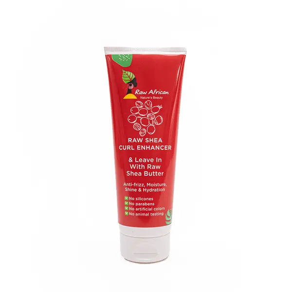 Raw African Raw Shea Curl Enhancer & Leave In With Raw Shea Butter