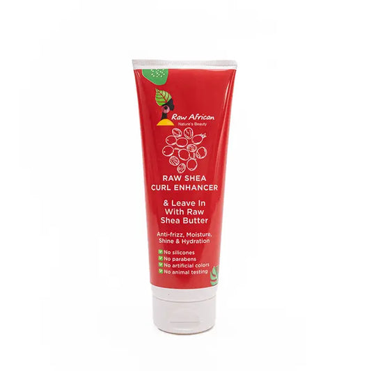 Raw African Raw Shea Curl Enhancer & Leave In With Raw Shea Butter