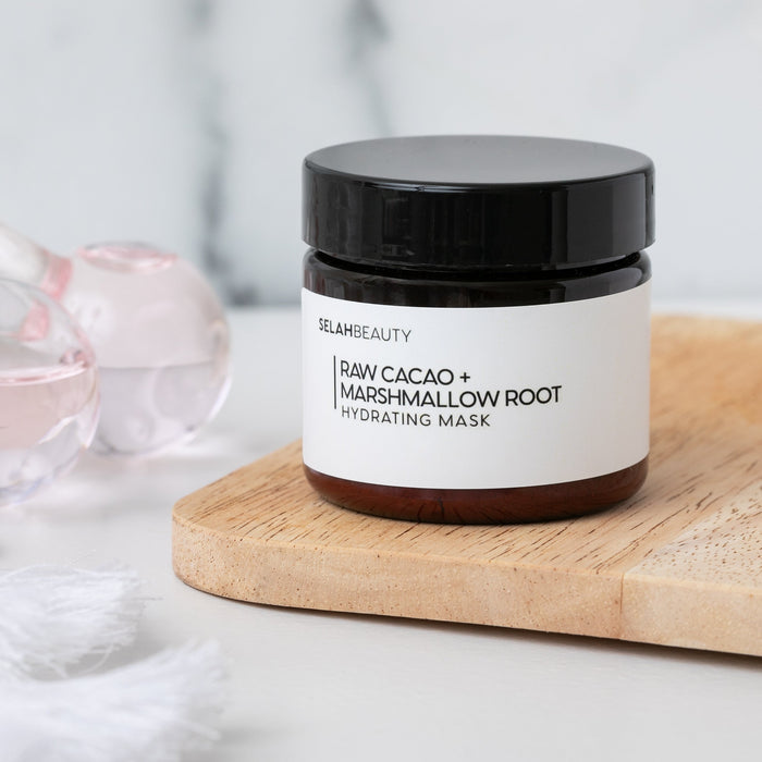 Raw Cacao + Marshmallow Root Anti-aging Mask