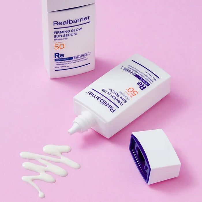 [Real Barrier] Firming Glow Sun Serum SPF 50+ PA++++ 50ml - Ballagrio