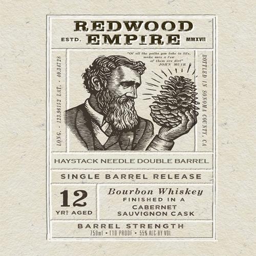 Redwood Empire 12 Year Cabernet Finish SDBB Private Selection Bourbon Redwood Empire Whiskey