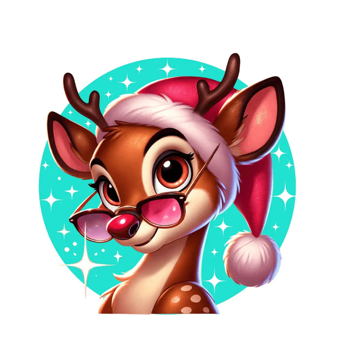 😎 Reindeer Cool 😎 Kids Softstyle Tee ✨ Stay cool this Christmas! - Whippie's