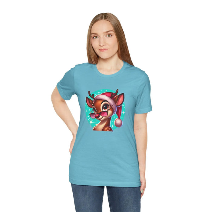 😎 Reindeer Cool 😎 Unisex Jersey Tee ✨ Stay cool this Christmas! - Whippie's