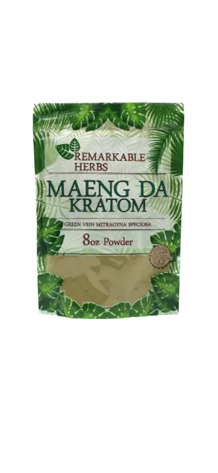 REMARKABLE HERBS | 8OZ KRATOM POWDER