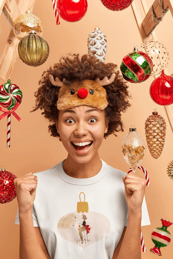 Retro Tree Decorating - Women's Tee - Whippie's