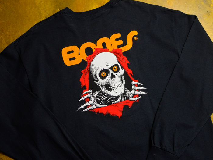 Ripper Long Sleeve T-Shirt - Black