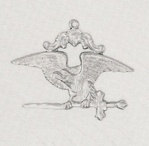 RKT5 Knights Templar Junior Warden Jewel