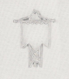RKT6 Knights Templar Standard Bearer Jewel